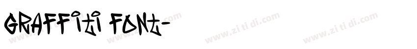 graffiti font字体转换 graffiti font字体转换